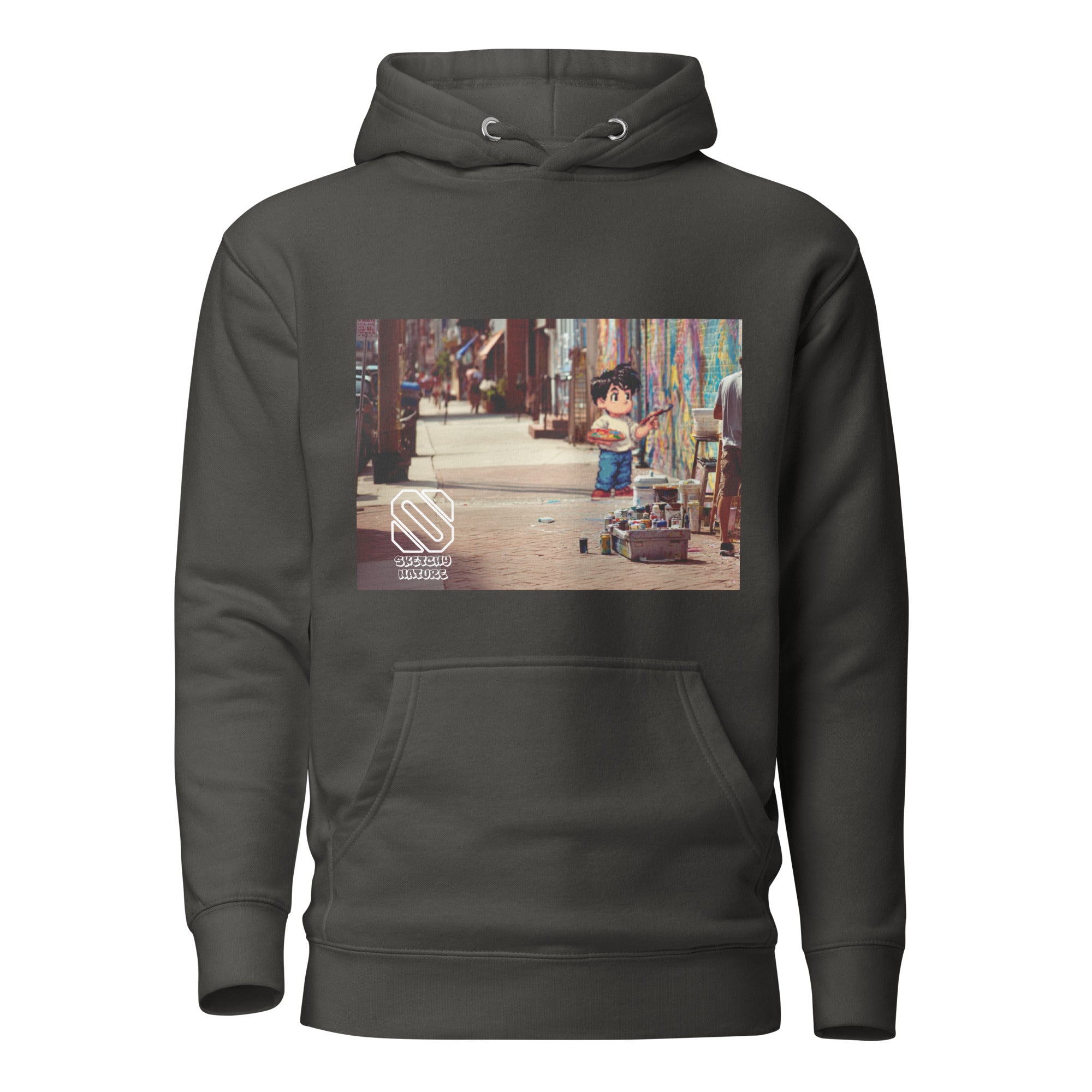 Pixel Life: Mural Mode Hoodie