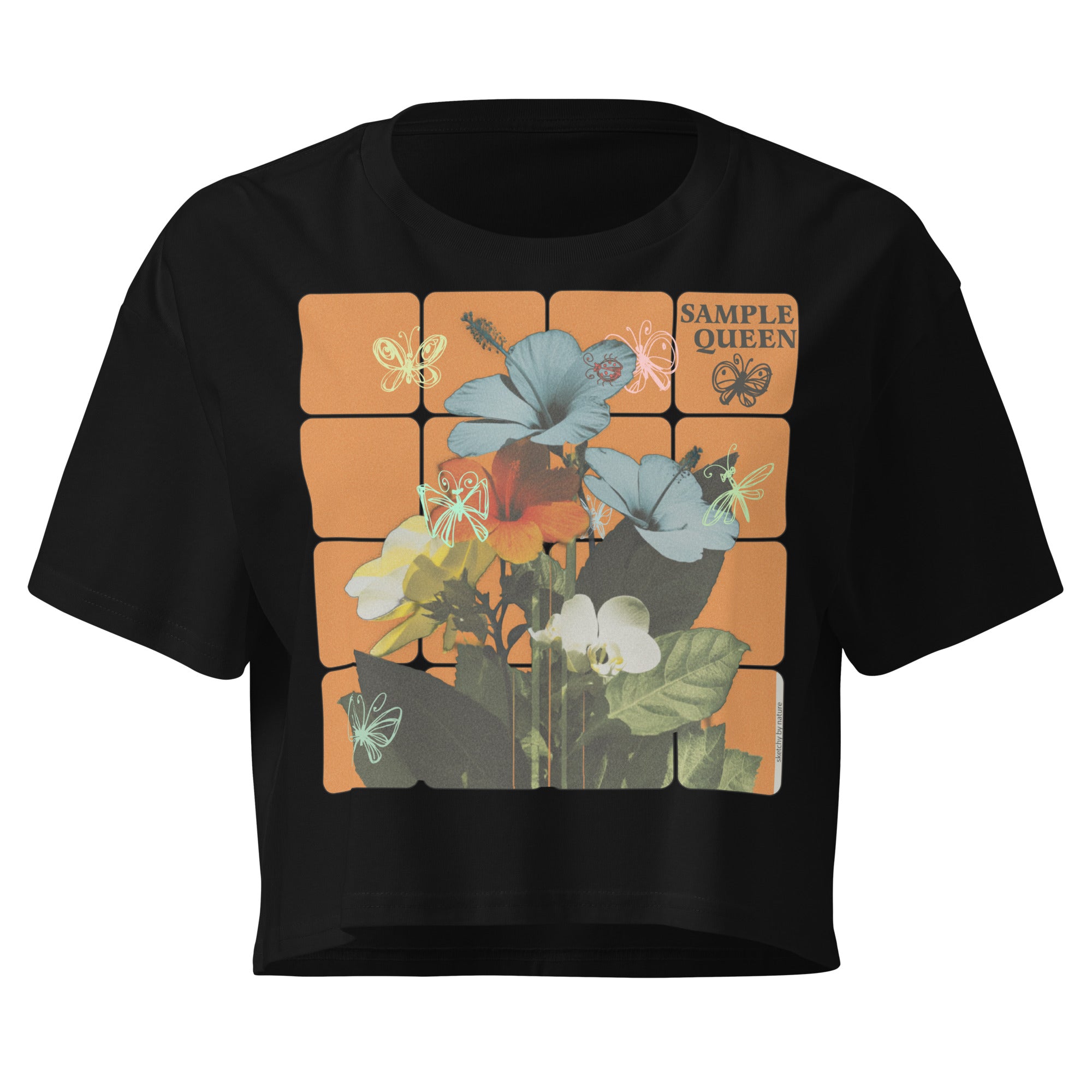 Sample Queen Crop Top